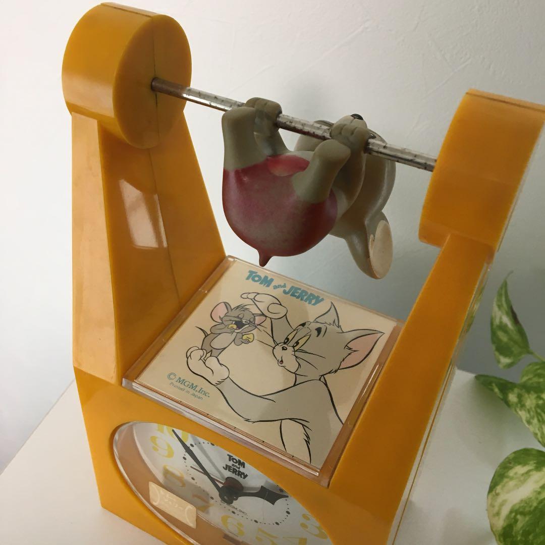 超希少　レトロ　TOM & JERRY   目覚まし時計　　　　　　　（手巻き）