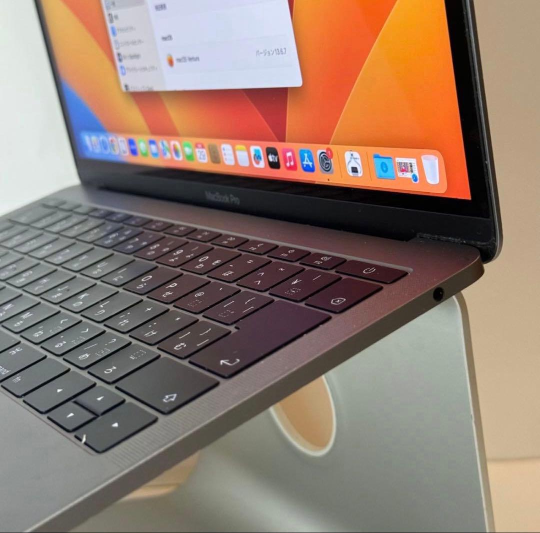 【美品】使用感少なめ☆MacBook Pro 13㌅ スペースグレー i5/8G