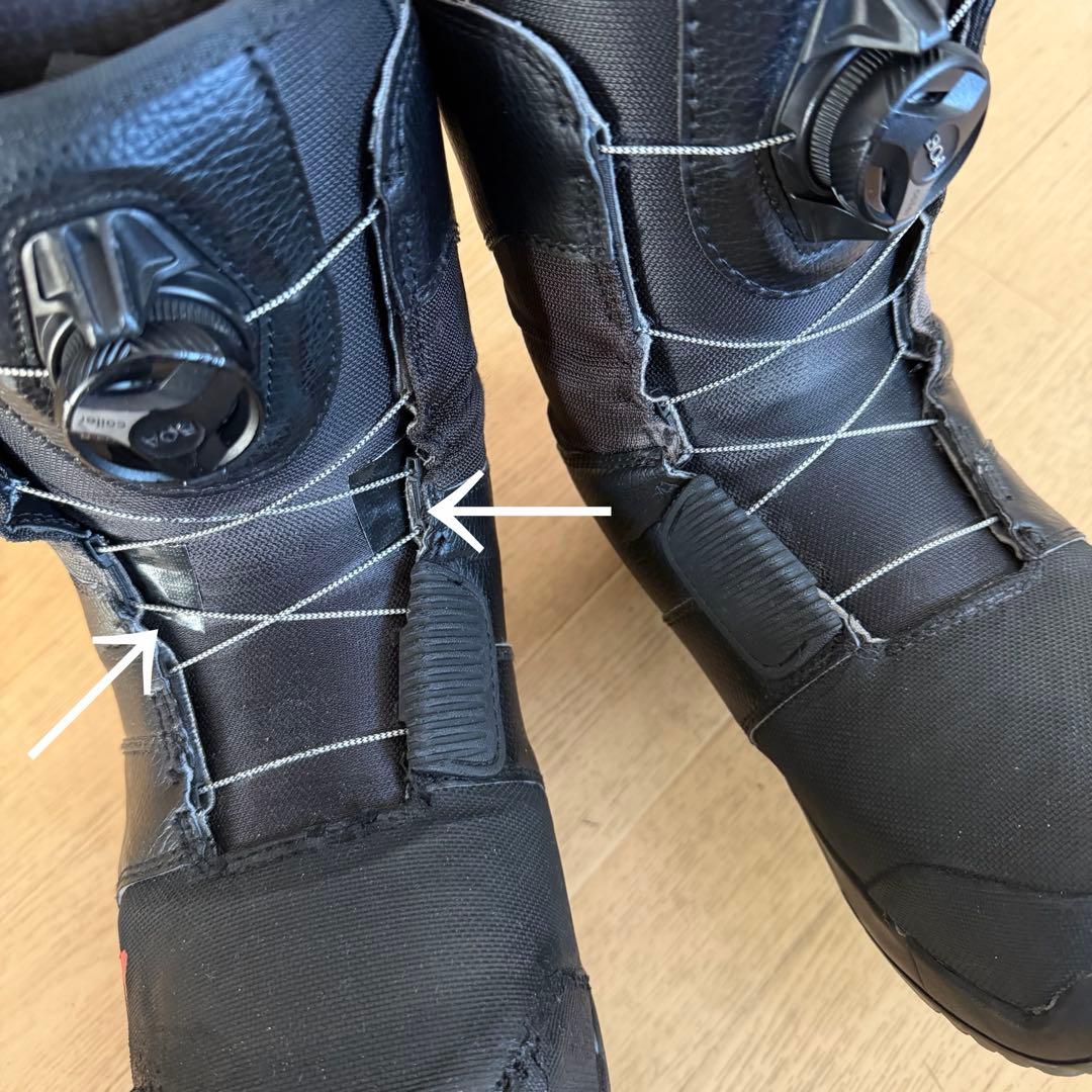 足首に優しいナイロンレース！ バートン 簡単脱着 BOA ブーツ！ 26.0cm