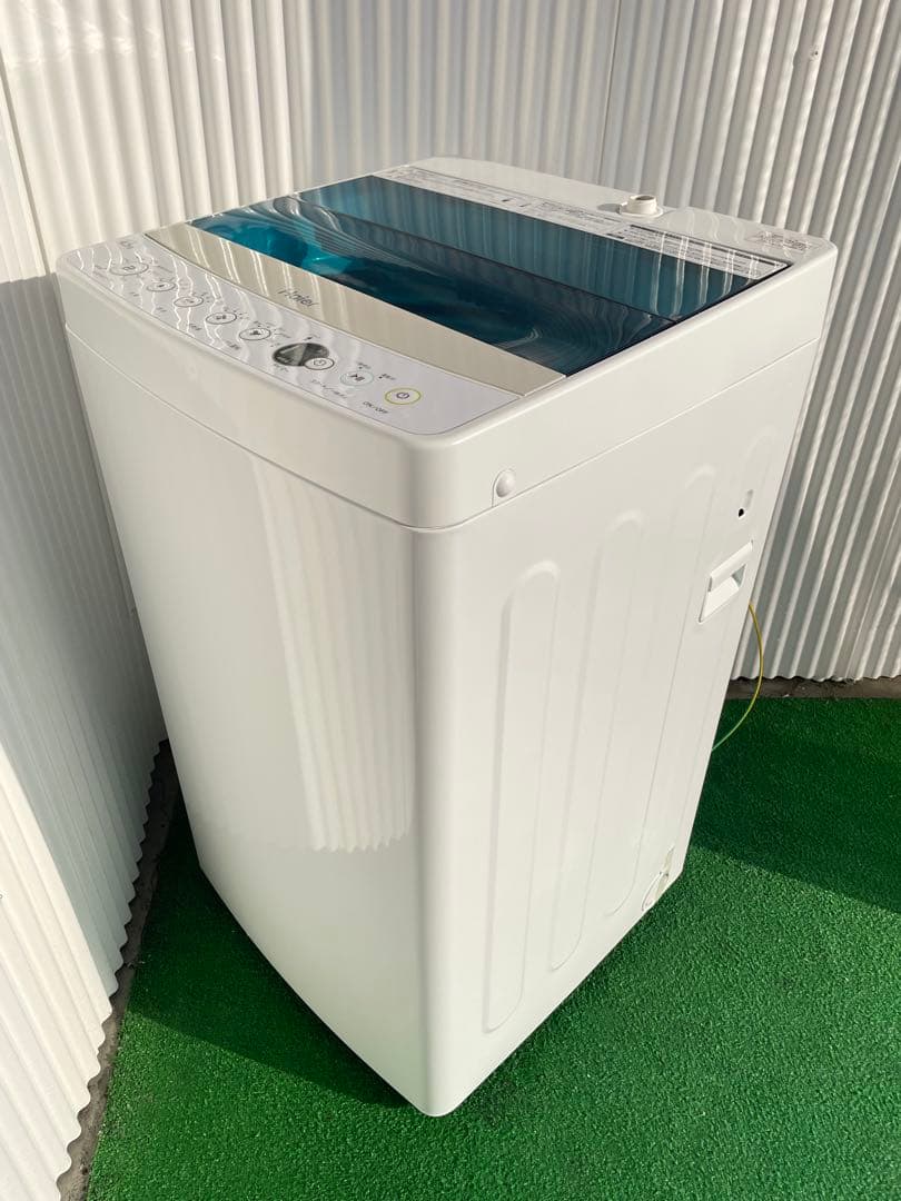 929ハイアール 4.5kg洗濯機 ホワイト コンパクト 10分洗濯 一人暮らし