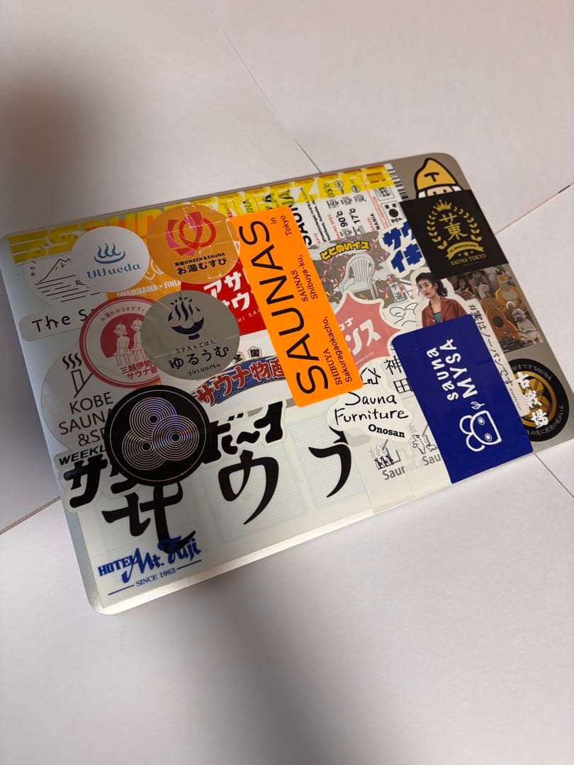 MacBook 2016 (macOS Monterey) ステッカー付き