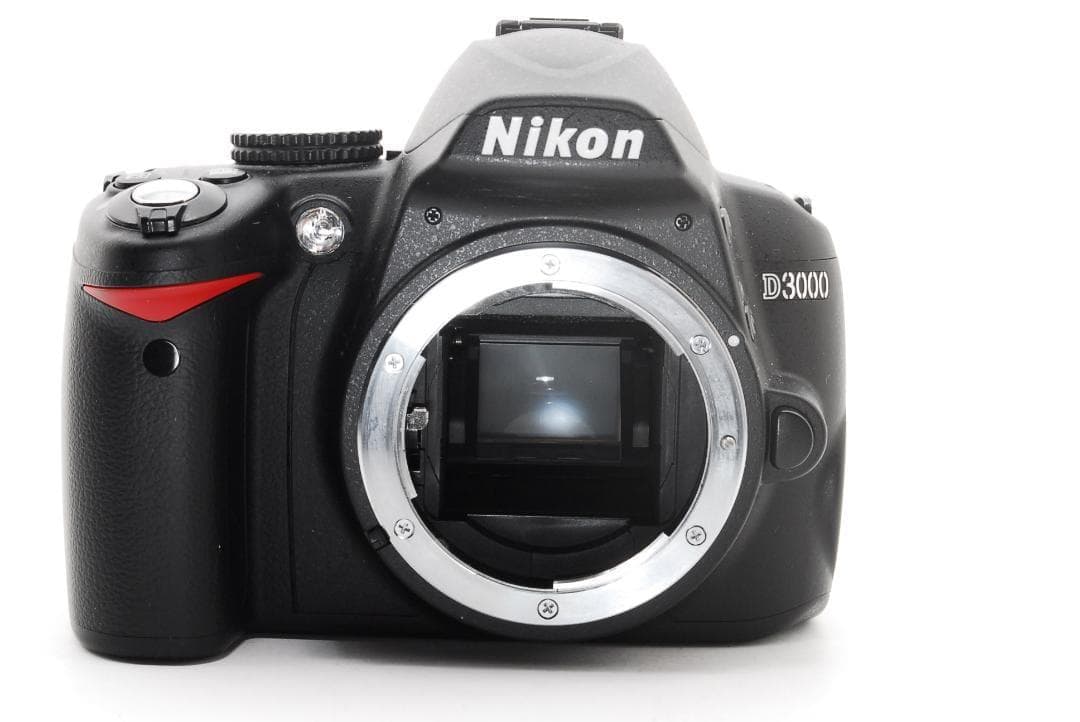 Nikon D3000 手ブレ補正VRレンズセット【初心者おすすめ】