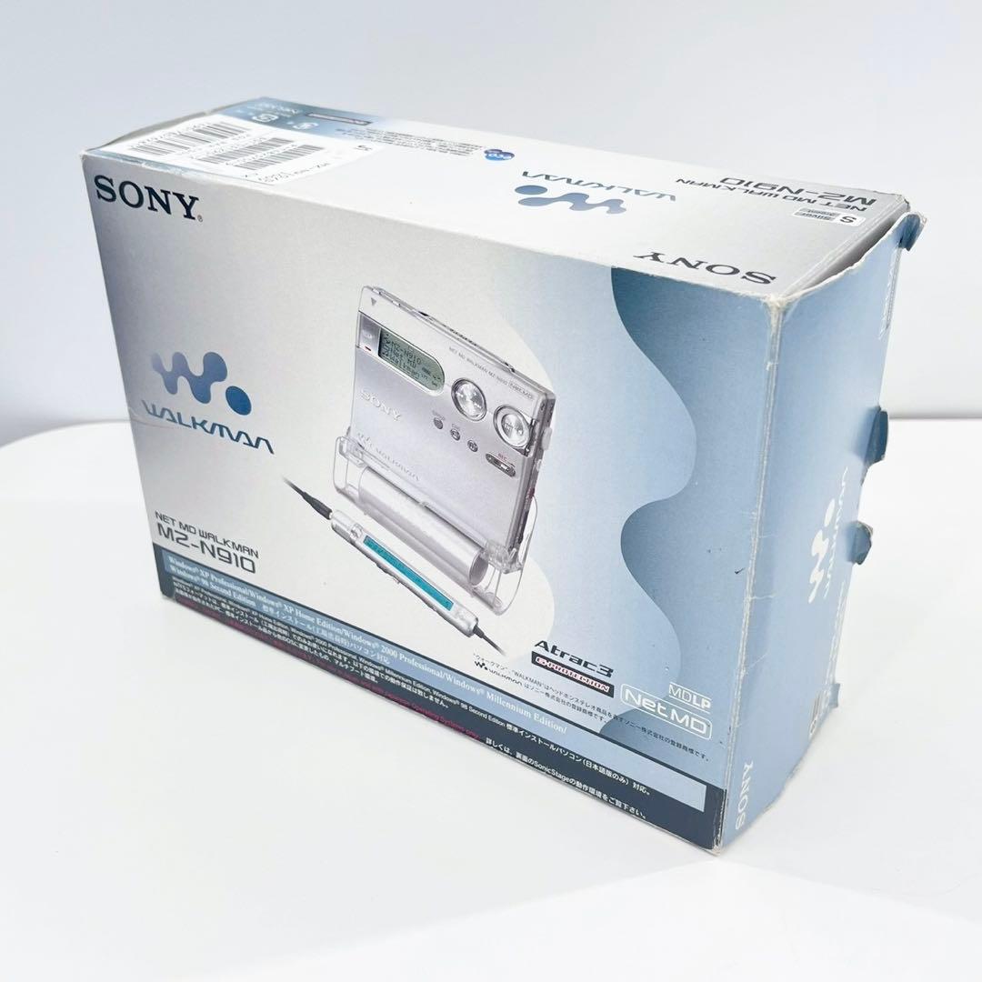 美品 SONY MDウォークマン MZ-N910 NetMD 完動品 付属品多数