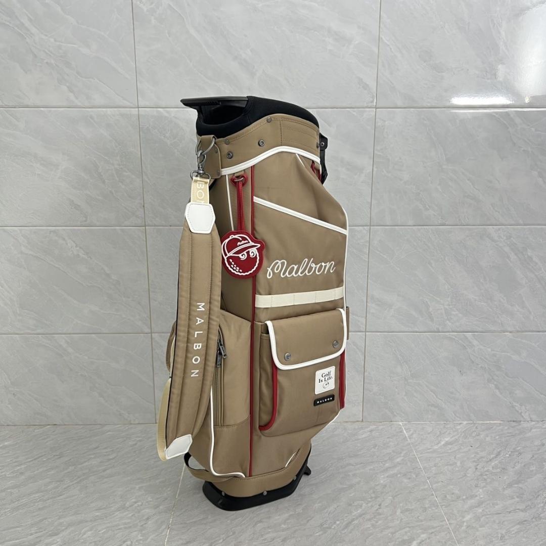 最新作 マルボンゴルフ キャディバッグ Malbon Golf　スタンドバッグ