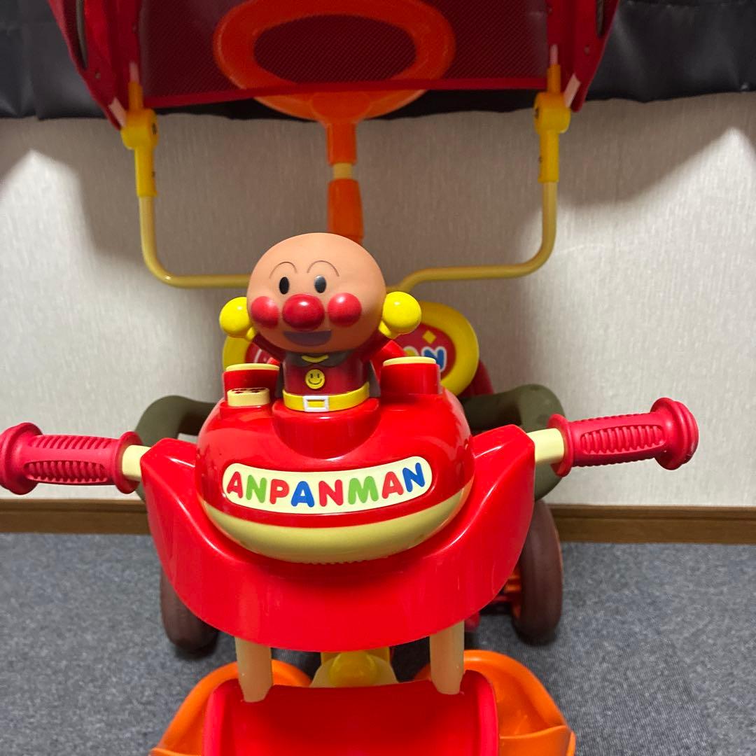 アンパンマン 三輪車 音声 おしゃべり アンパンマン バイキンマン キッズ 子供