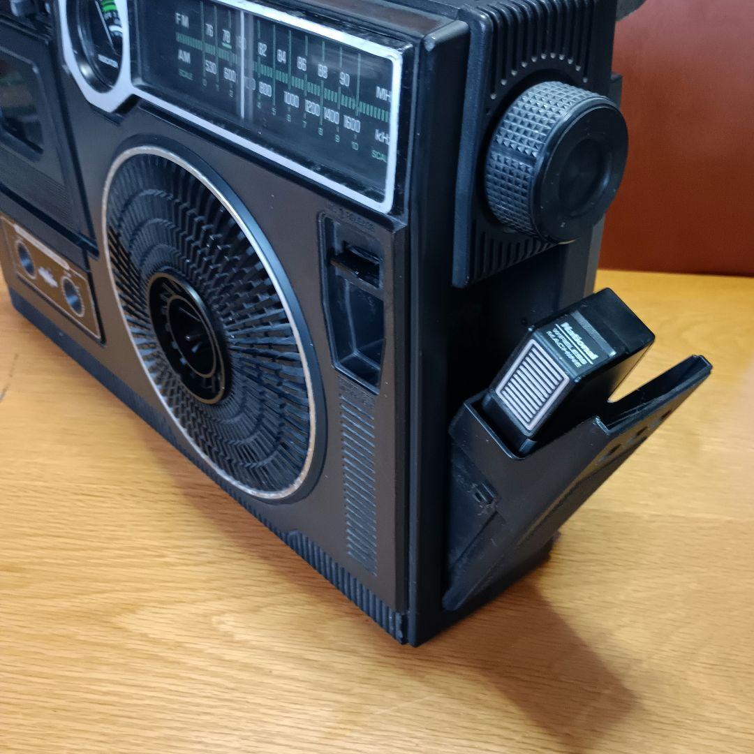 ラジカセ　ナショナルRQ-556　【整備、動作品】