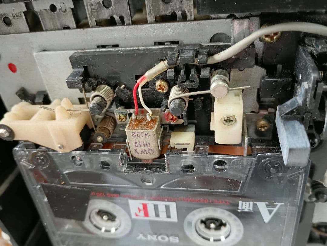 ラジカセ　ナショナルRQ-556　【整備、動作品】