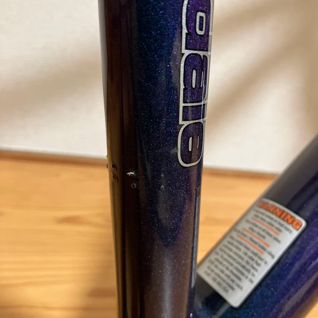 カメレオンカラー【cannondale】F1000フレーム＆ステム＆ハンドルバー