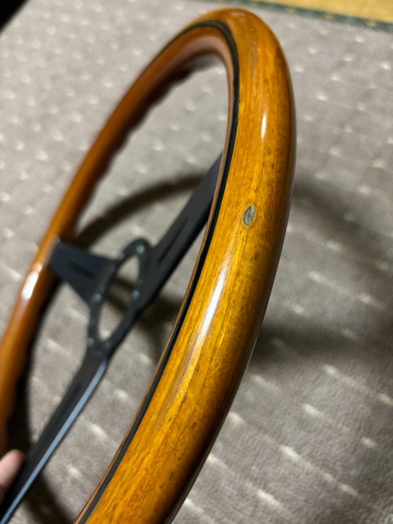 Nardi ステアリングホイール 3スポーク ウッド