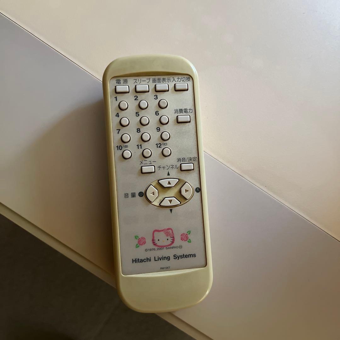 日立⭐︎サンリオHello Kitty⭐︎ブラウン管テレビ2001年式⭐︎訳あり