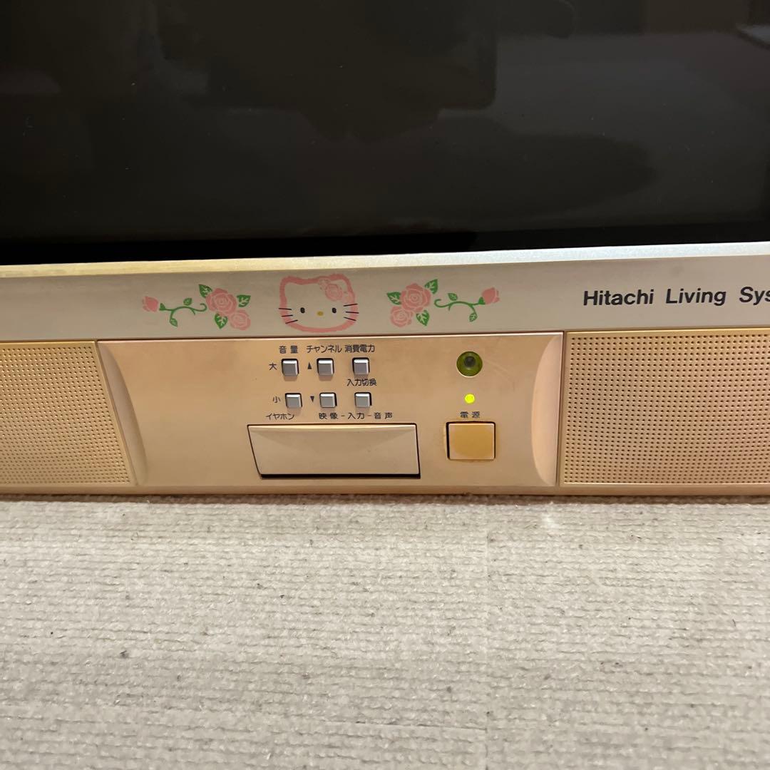 日立⭐︎サンリオHello Kitty⭐︎ブラウン管テレビ2001年式⭐︎訳あり