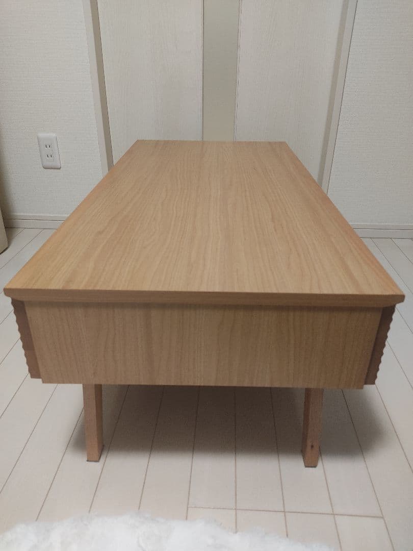 ローテーブル　ISSEIKI　一生紀　幅100 引出し付