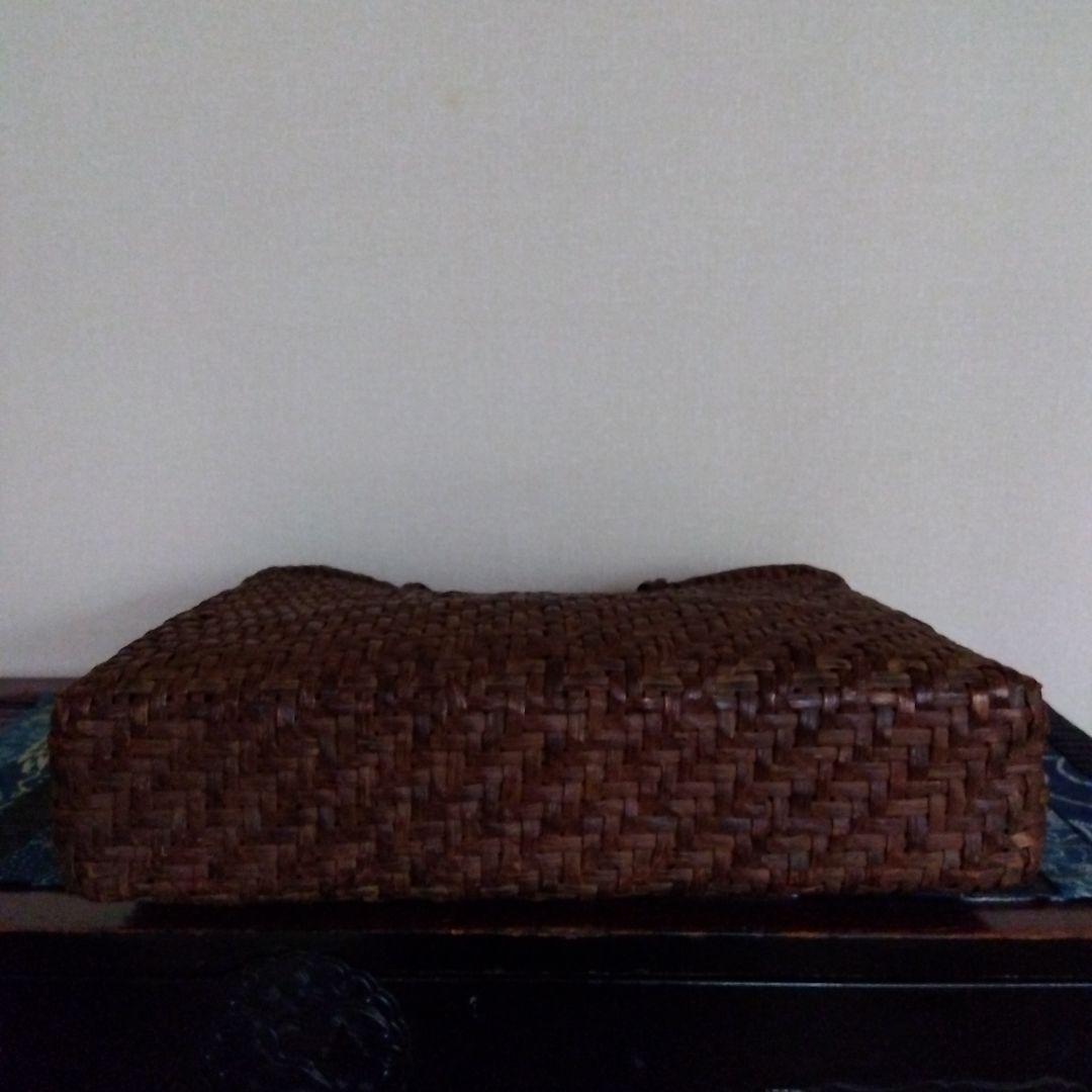 国産　山葡萄籠　大　中布付き　作家物