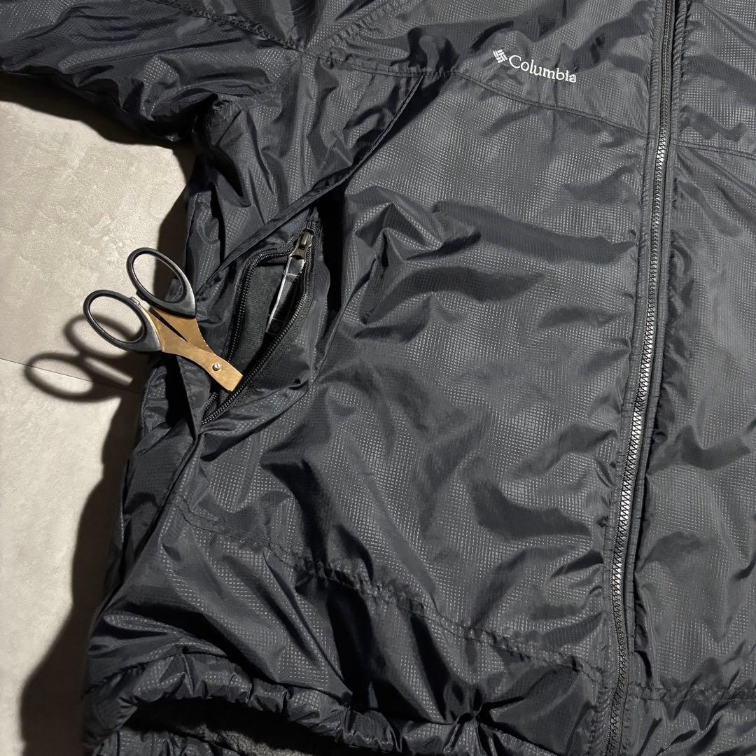 00s コロンビア Colombia パフジャケット　シェルドシンチラ型　黒