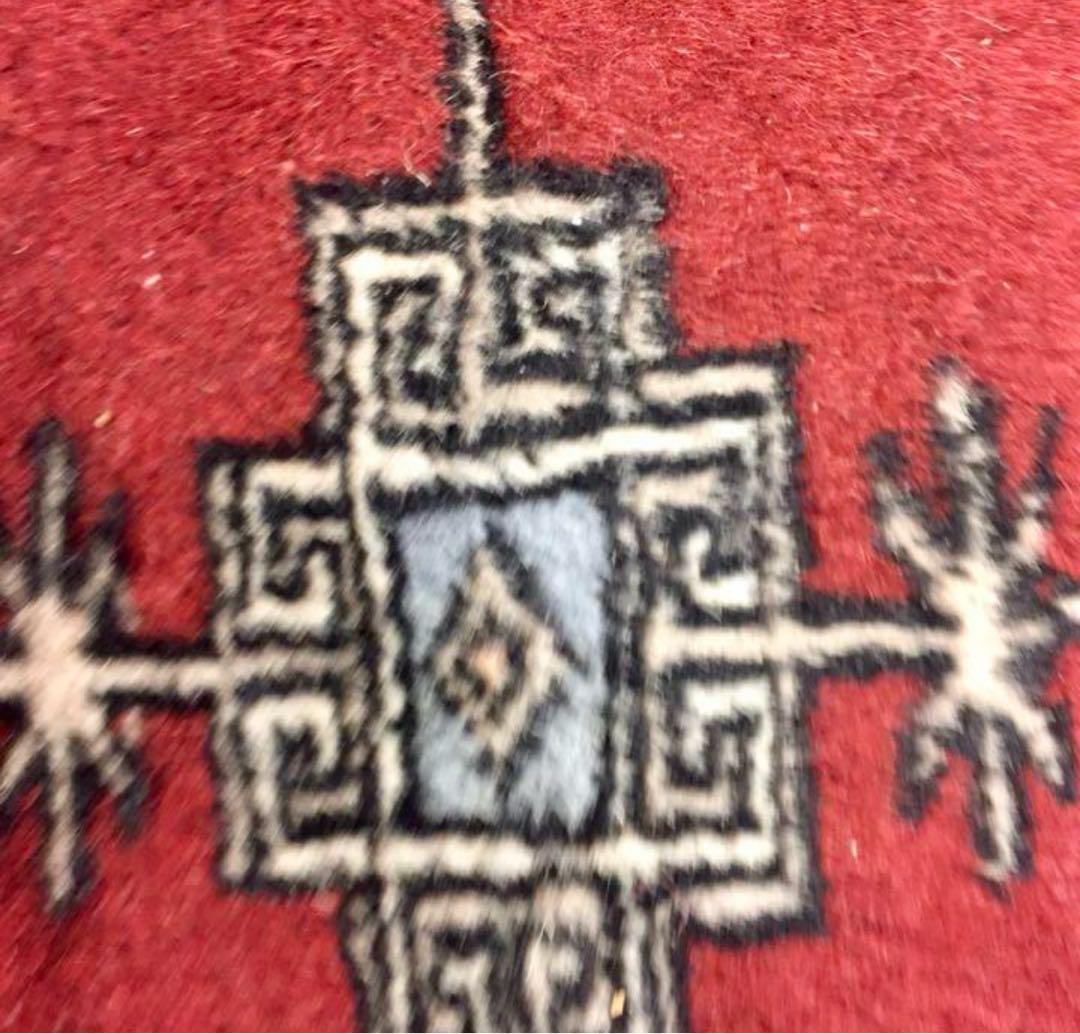 ペルシャ絨毯　ラグ　ヴィンテージラグ