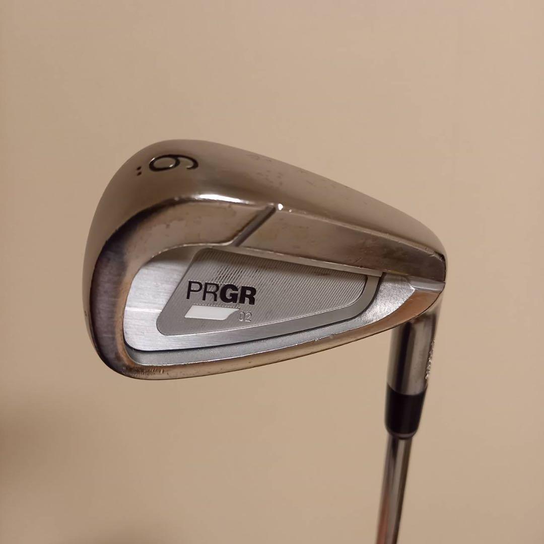 プロギア　PRGR 02アイアン　5本セット(フレックスSR　スチールシャフト)