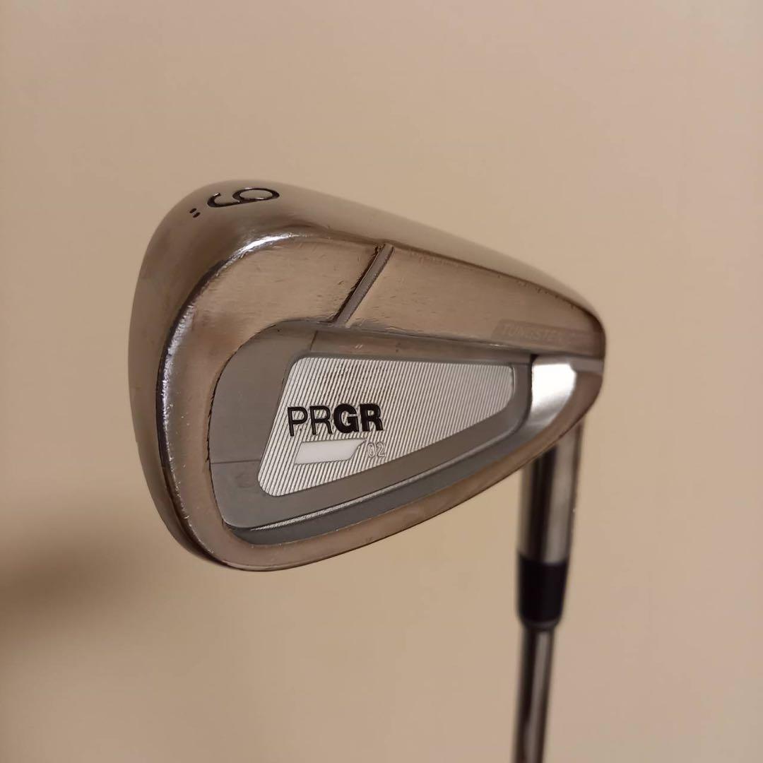 プロギア　PRGR 02アイアン　5本セット(フレックスSR　スチールシャフト)