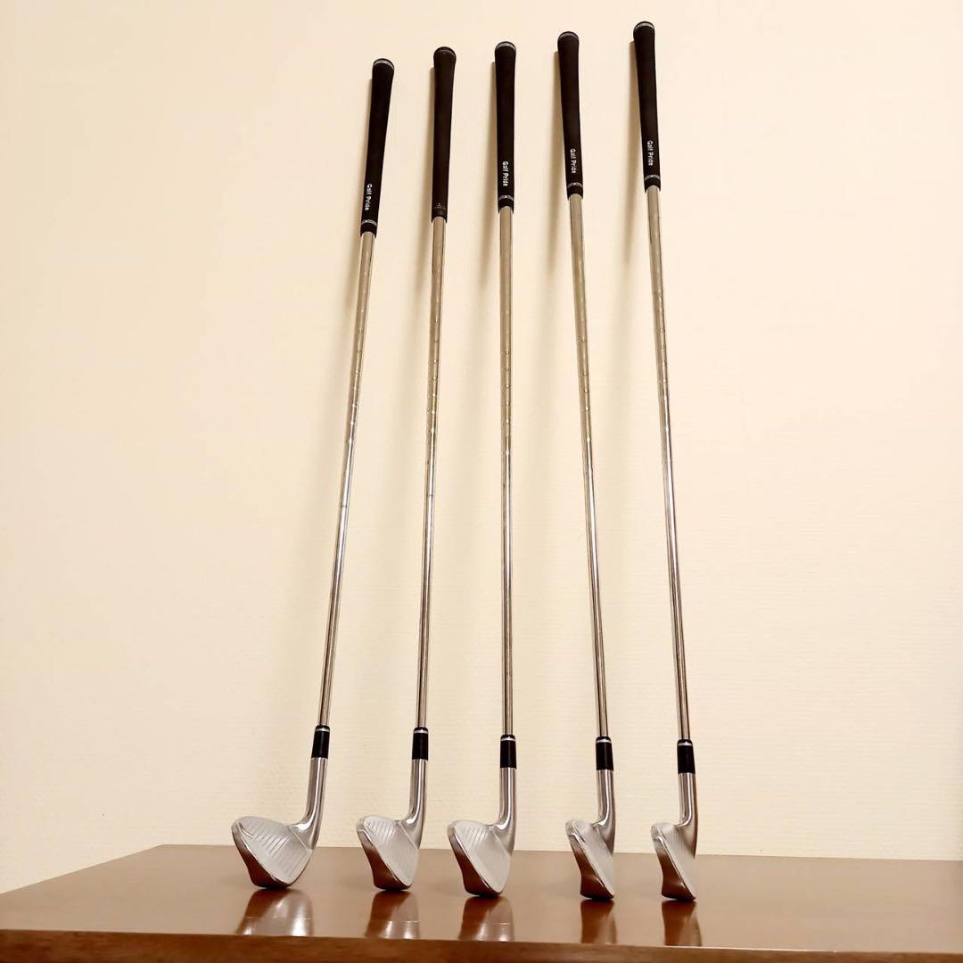 プロギア　PRGR 02アイアン　5本セット(フレックスSR　スチールシャフト)