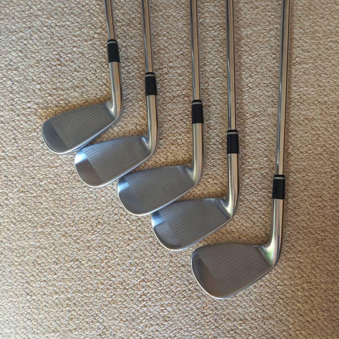 プロギア　PRGR 02アイアン　5本セット(フレックスSR　スチールシャフト)