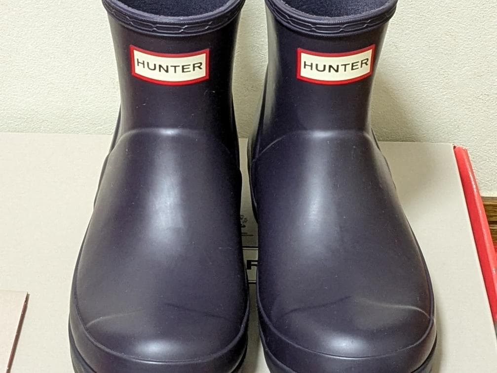 【新品】HUNTERオリジナル プレイ ショート ブーツ KOMBU