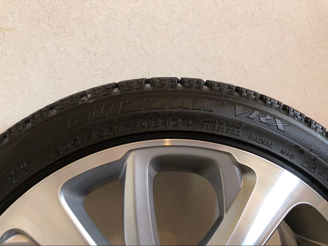 超美品！処分価格ブリヂストン扁平スタッドレス➕プジョー208GTi純正アルミ4本