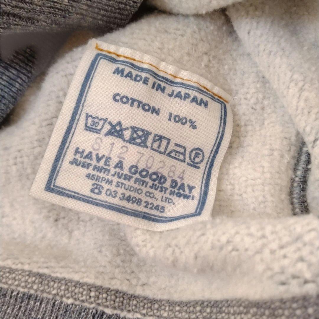 【新品未使用】 45R 灯台プリント×海ものがたり刺繍裏毛の908クルー(再び)