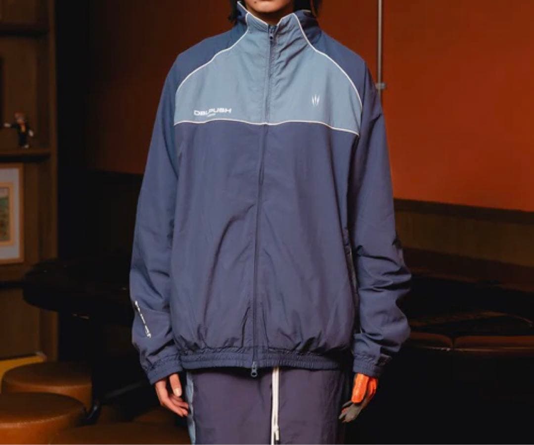 TNRCN NYLON JACKET GRAY RUFFLOG サイズXL