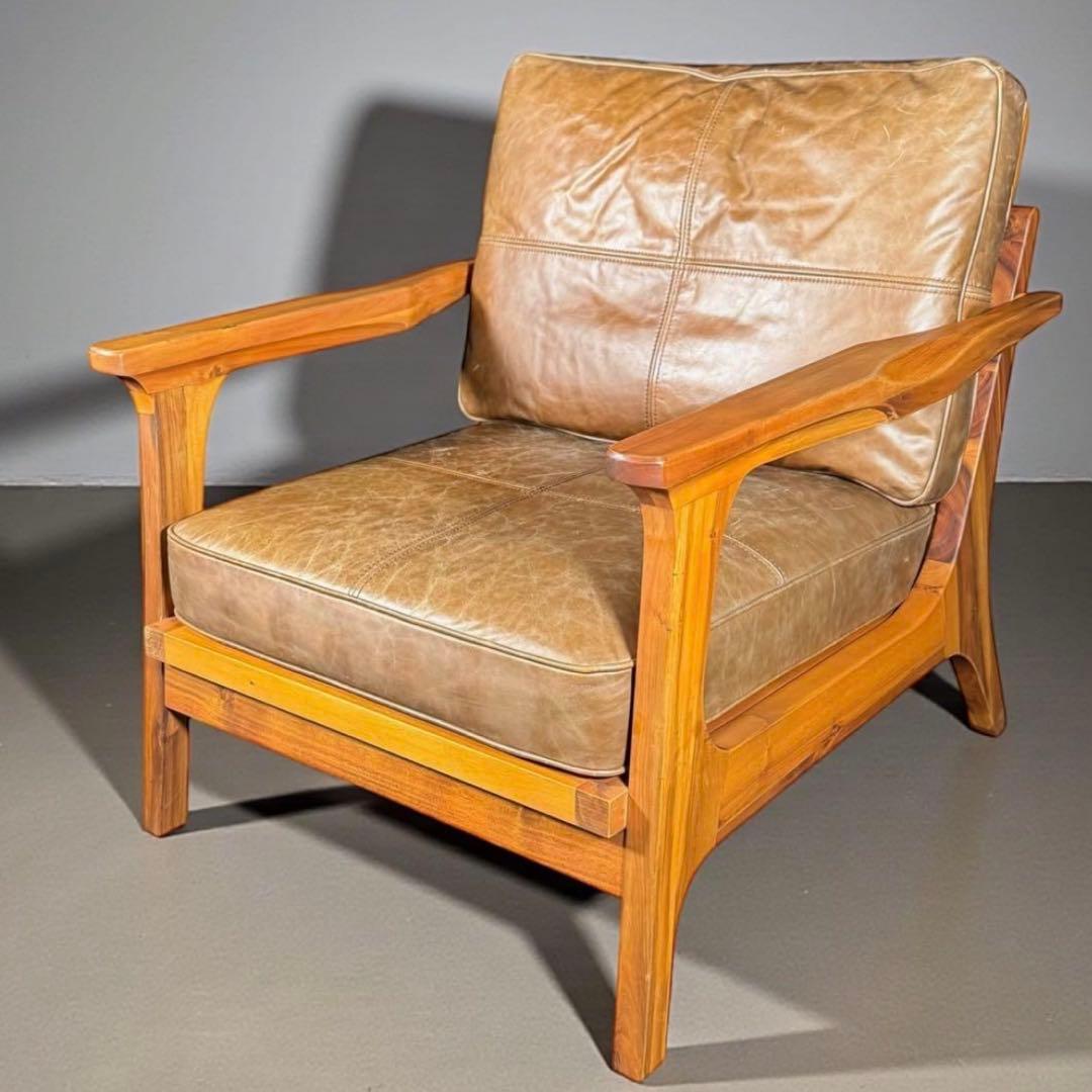 HR859 【廃盤】WTW ティズモソファ　レザーソファ　1P 1人掛け