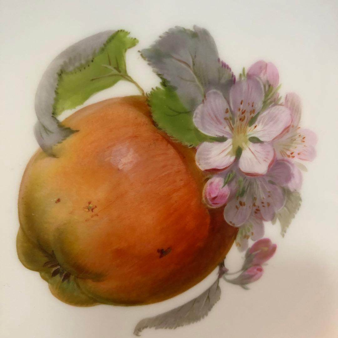 KPMべルリン　金盛縁果物画プレート