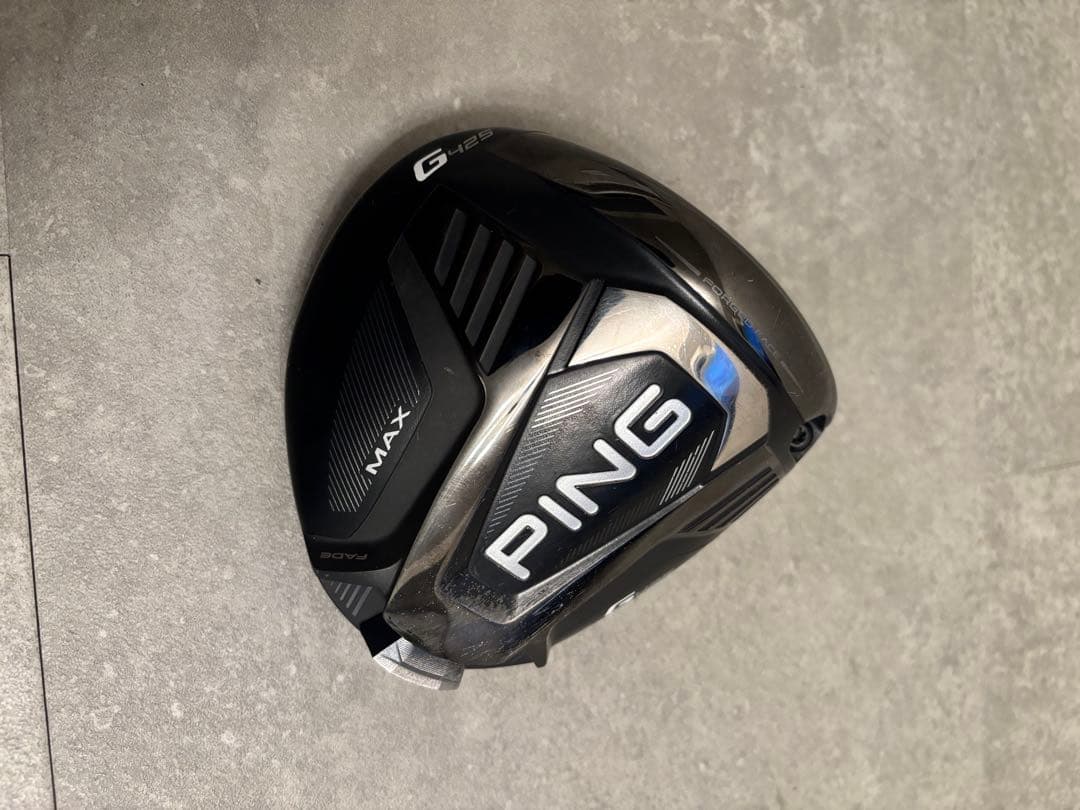名器 PING G425 MAX 9.0度 ドライバー ヘッドのみ