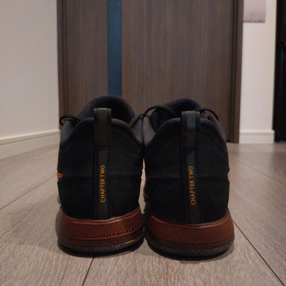 NIKE book2 CHAPTER TWO ブラック/オレンジ シューズ