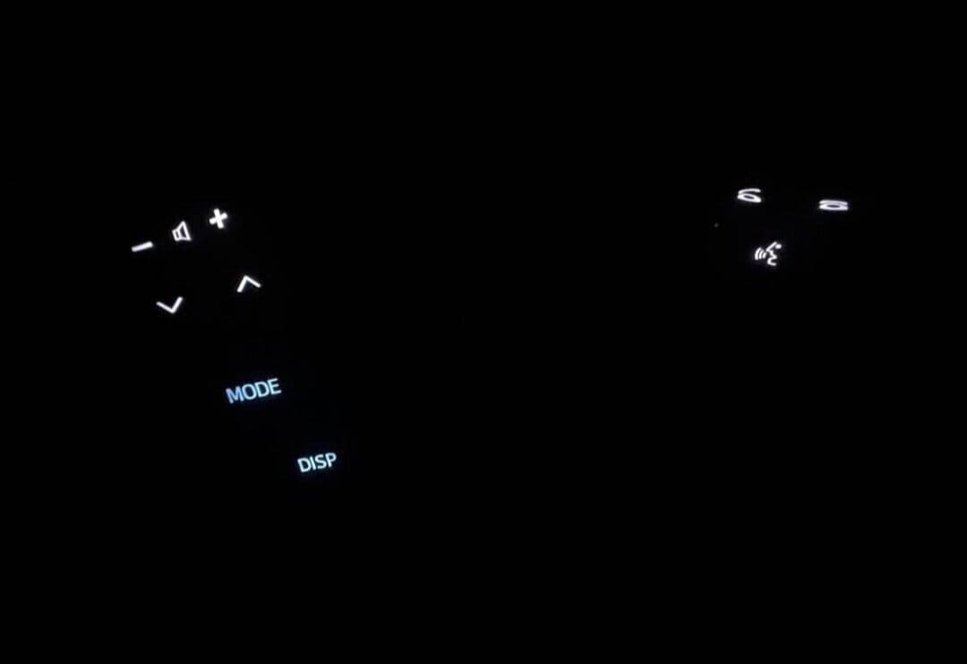 【LED打ち替え品】20アルファードヴェルファイアステアリングスイッチLED白