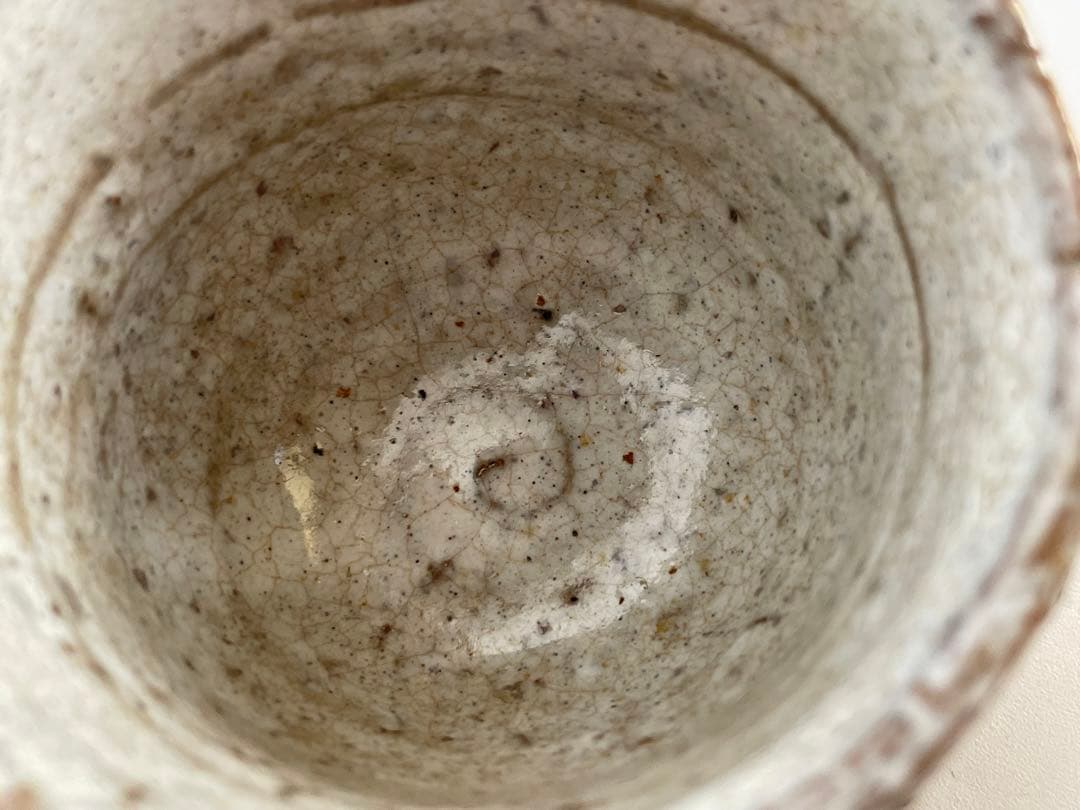 陶芸家　人間国宝　十代　三輪休雪　萩　酒器　酒盃　萩焼　猪口　三輪休和　共箱