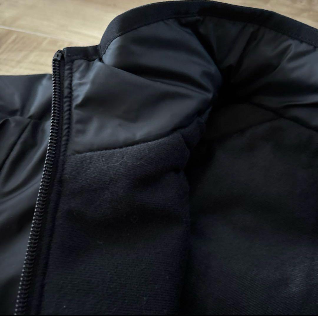 新品　アディダス　メンズ　中綿ウィンドブレーカー　上下セットアップ　黒　2XL