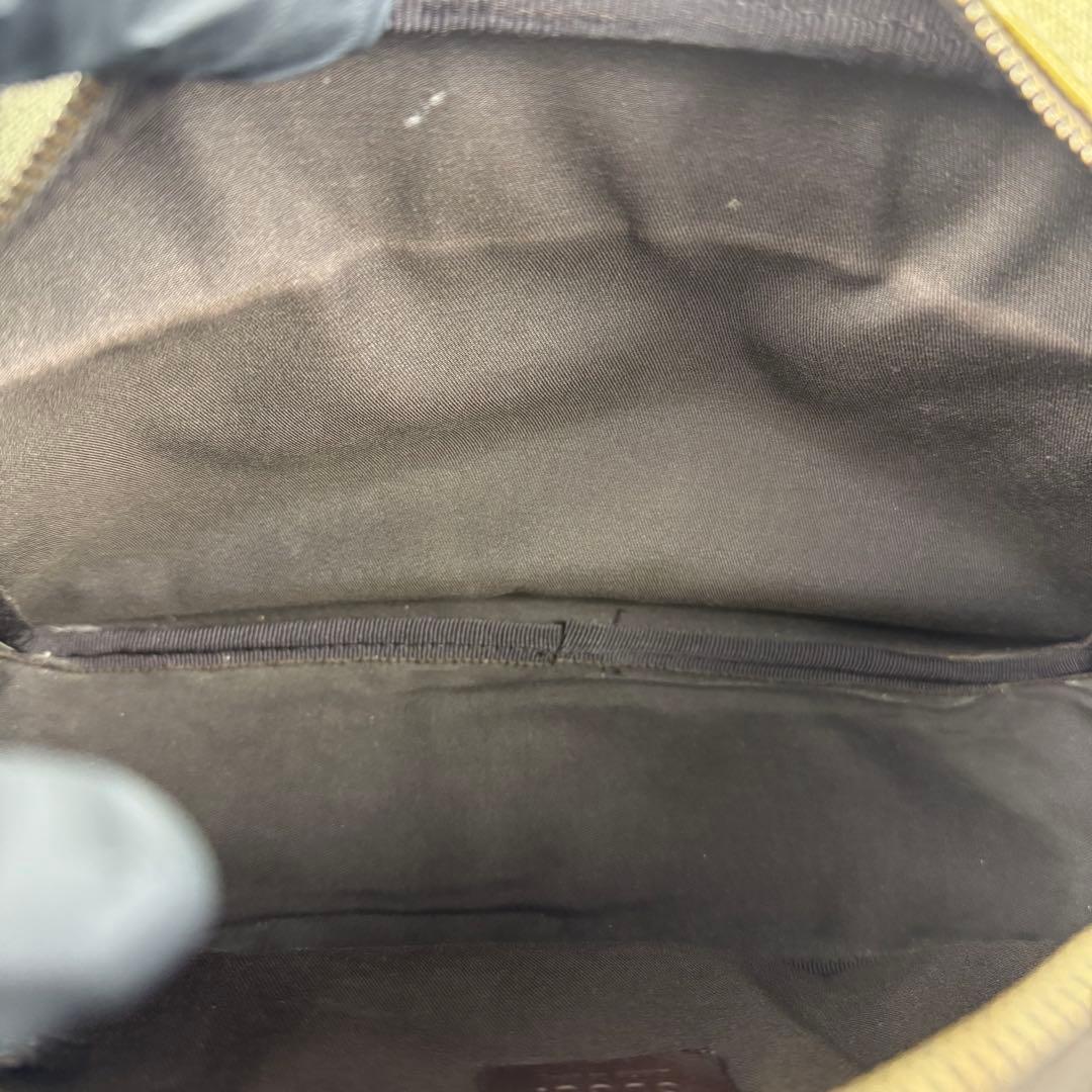 【美品】GUCCI グッチ GGスプリーム ショルダーバッグ PVCレザー