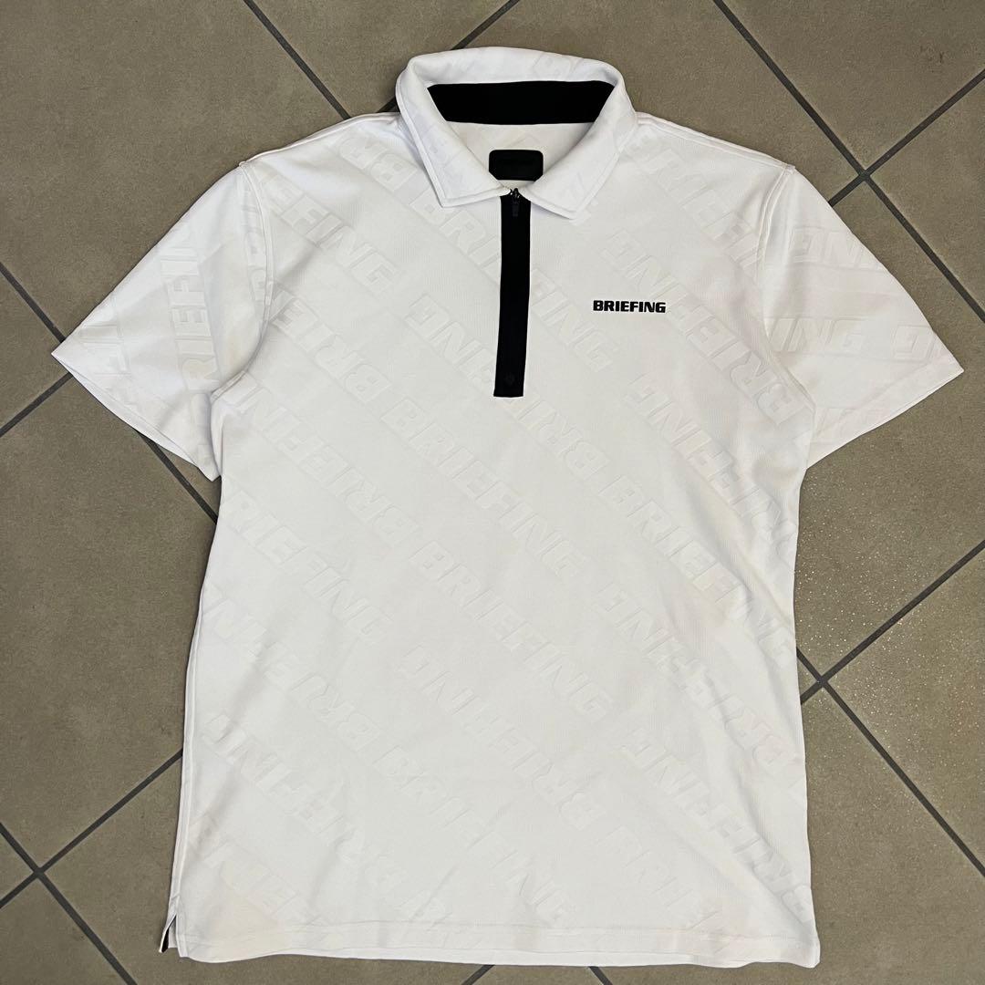 BRIEFING ブリーフィング　セットアップ　ハーフジップ ゴルフ　メンズ　L