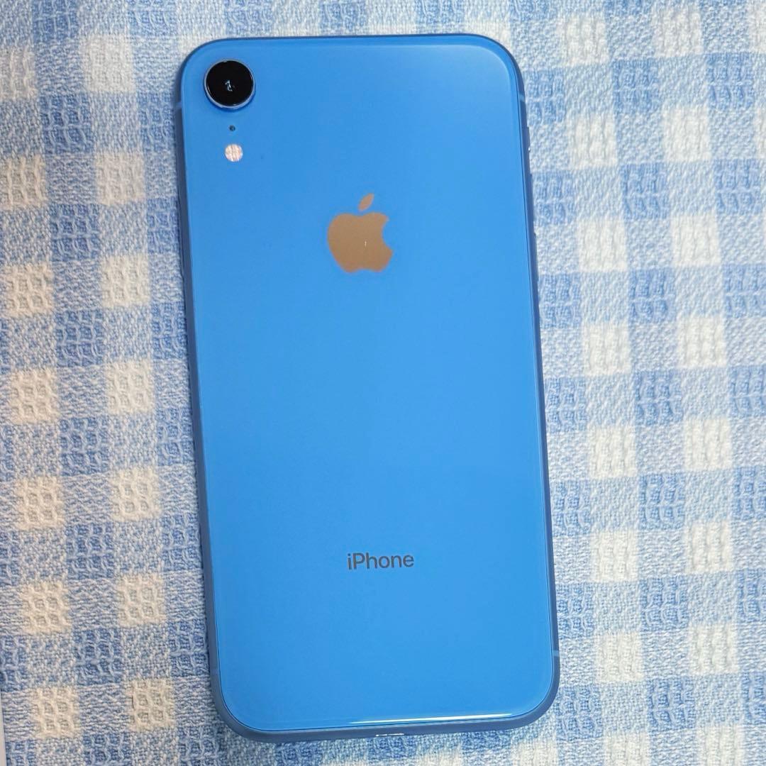 【箱付き】iPhoneXR128GB ブルーSIMフリー