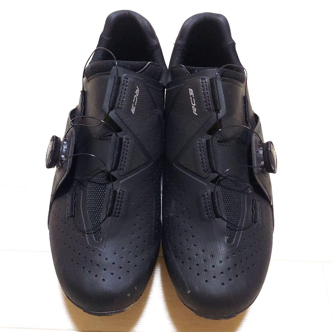 SHIMANO RC302 ワイド ブラック ロードシューズビンディングシューズ