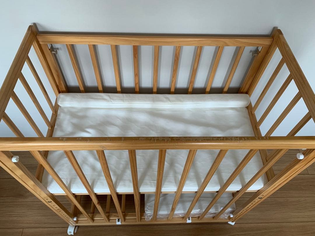 そいねーる＋ロング　ベビーベッド マットレス付 yamatoya（大和屋））