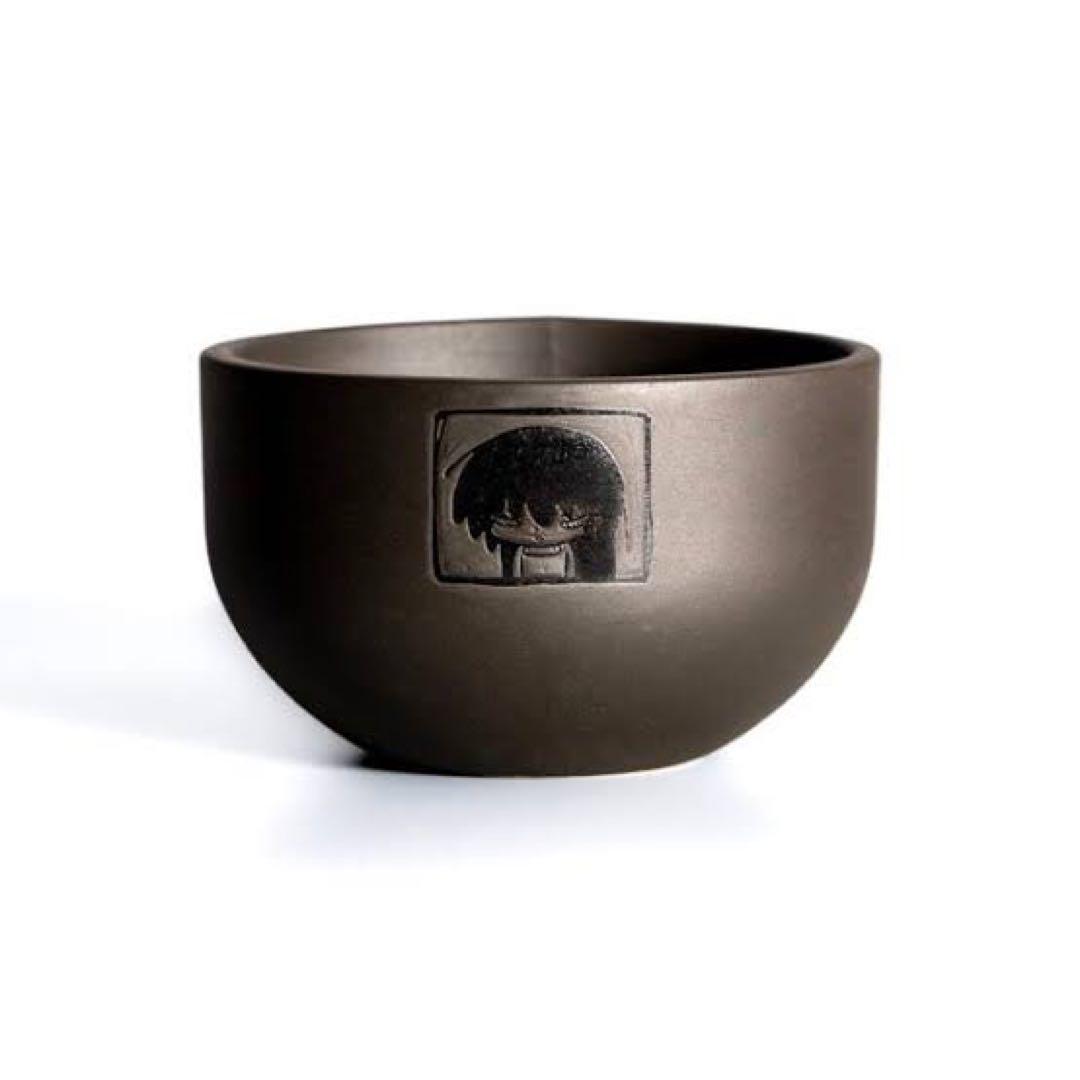 アート鉢 by カメ子カメ男 ダークグレー ライトグレー