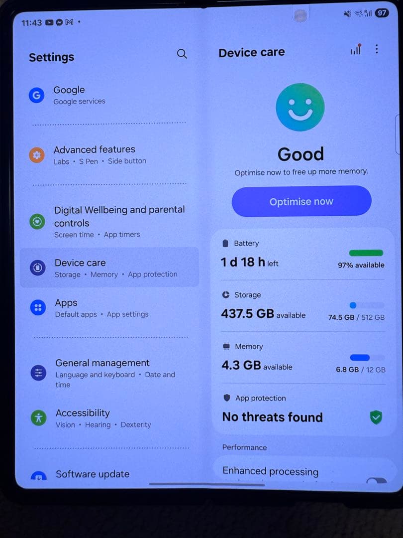Samsung Galaxy Z Fold 3 512GB+ ケース+Sペン