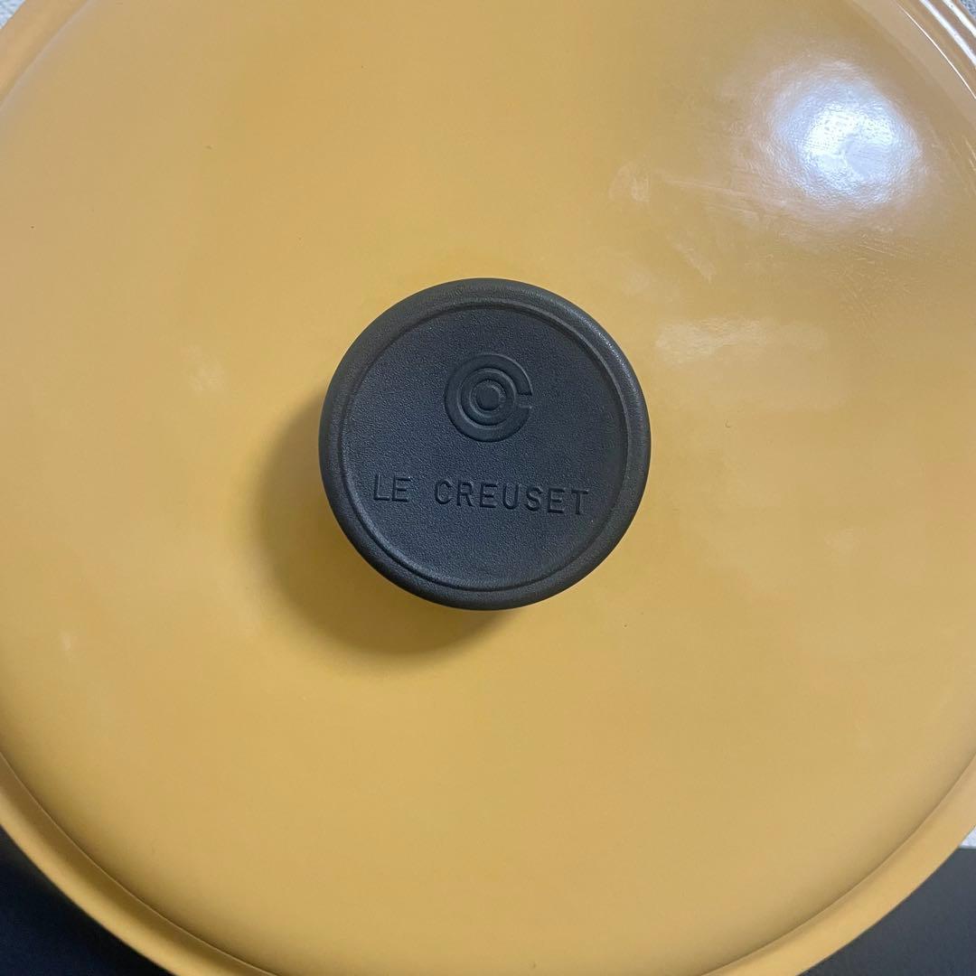 【ほぼ未使用品】ル クルーゼ ビュッフェキャセロール 26cm 浅型両手鍋
