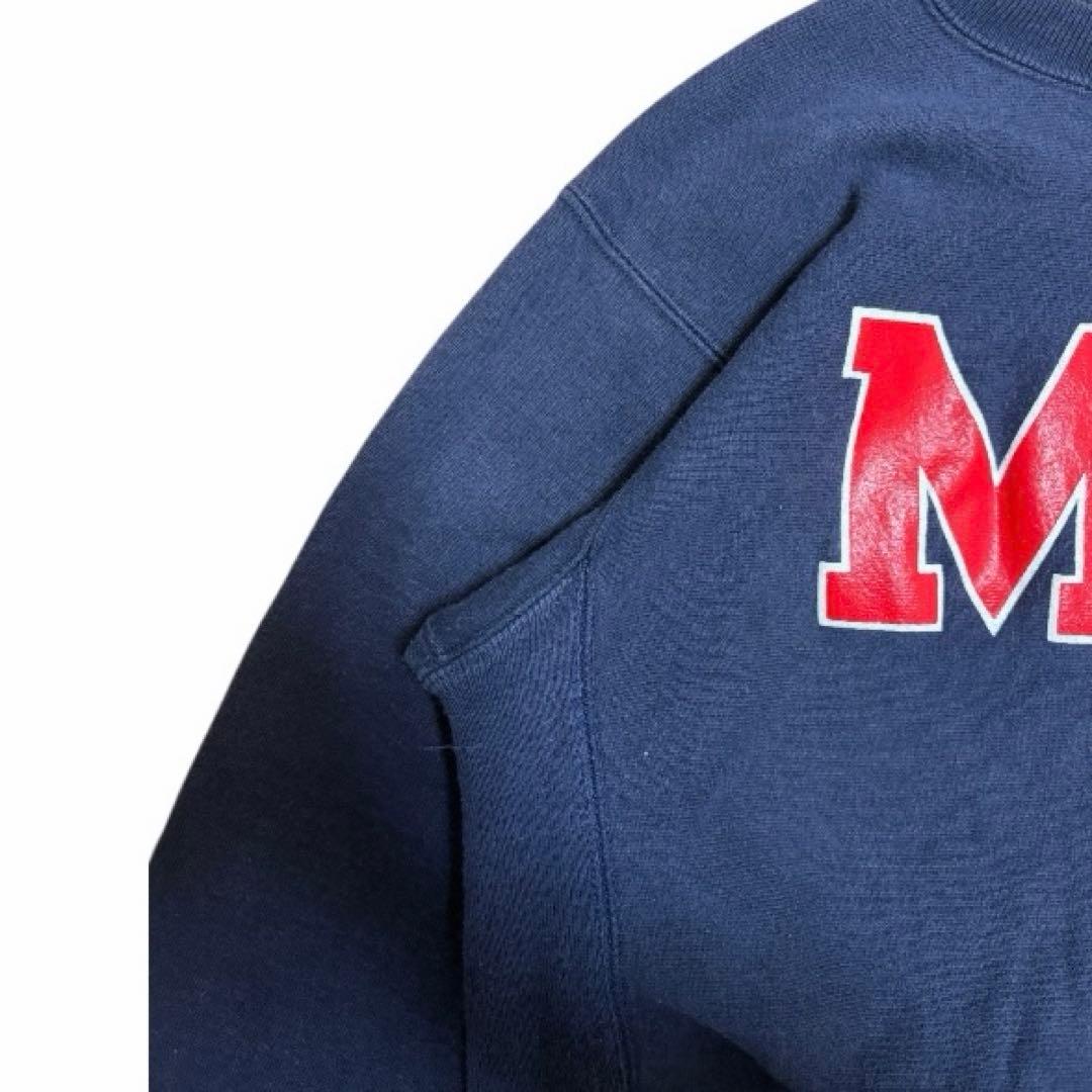 80s チャンピオン　リバースウィーブ　usa製　NIGO着用　MIT ネイビー