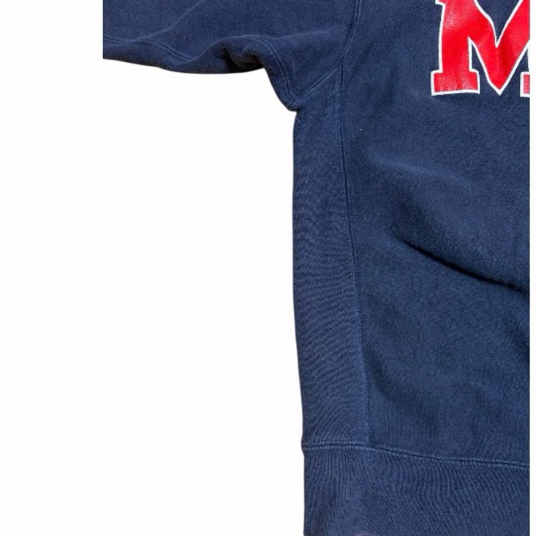 80s チャンピオン　リバースウィーブ　usa製　NIGO着用　MIT ネイビー