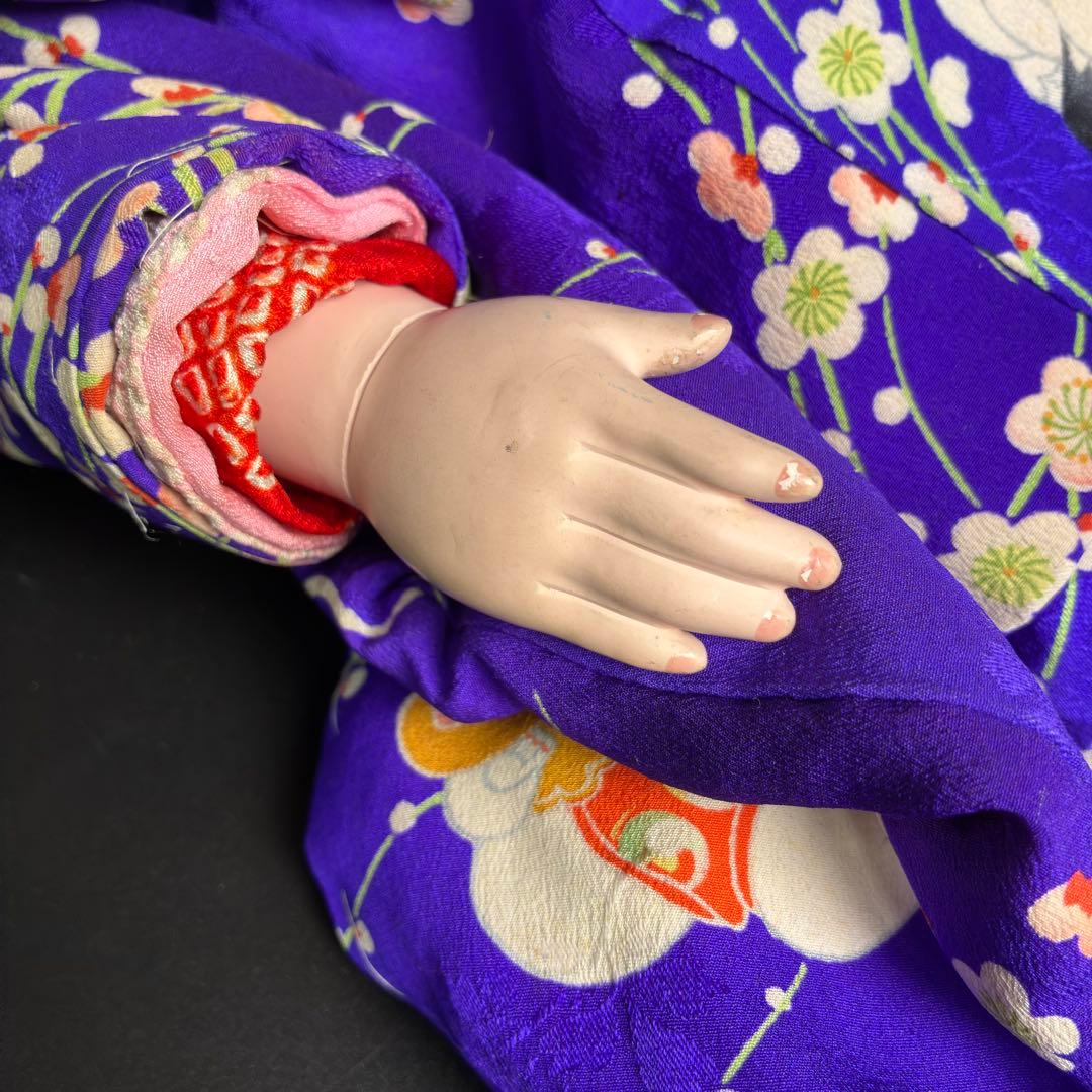 大正 京都 丸平 大木平蔵 市松人形 53cm 日本人形 女の子