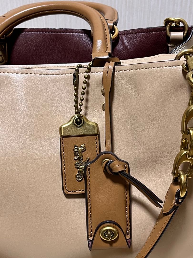 コーチ ローグ COACH Rogue LARGE 2way bag