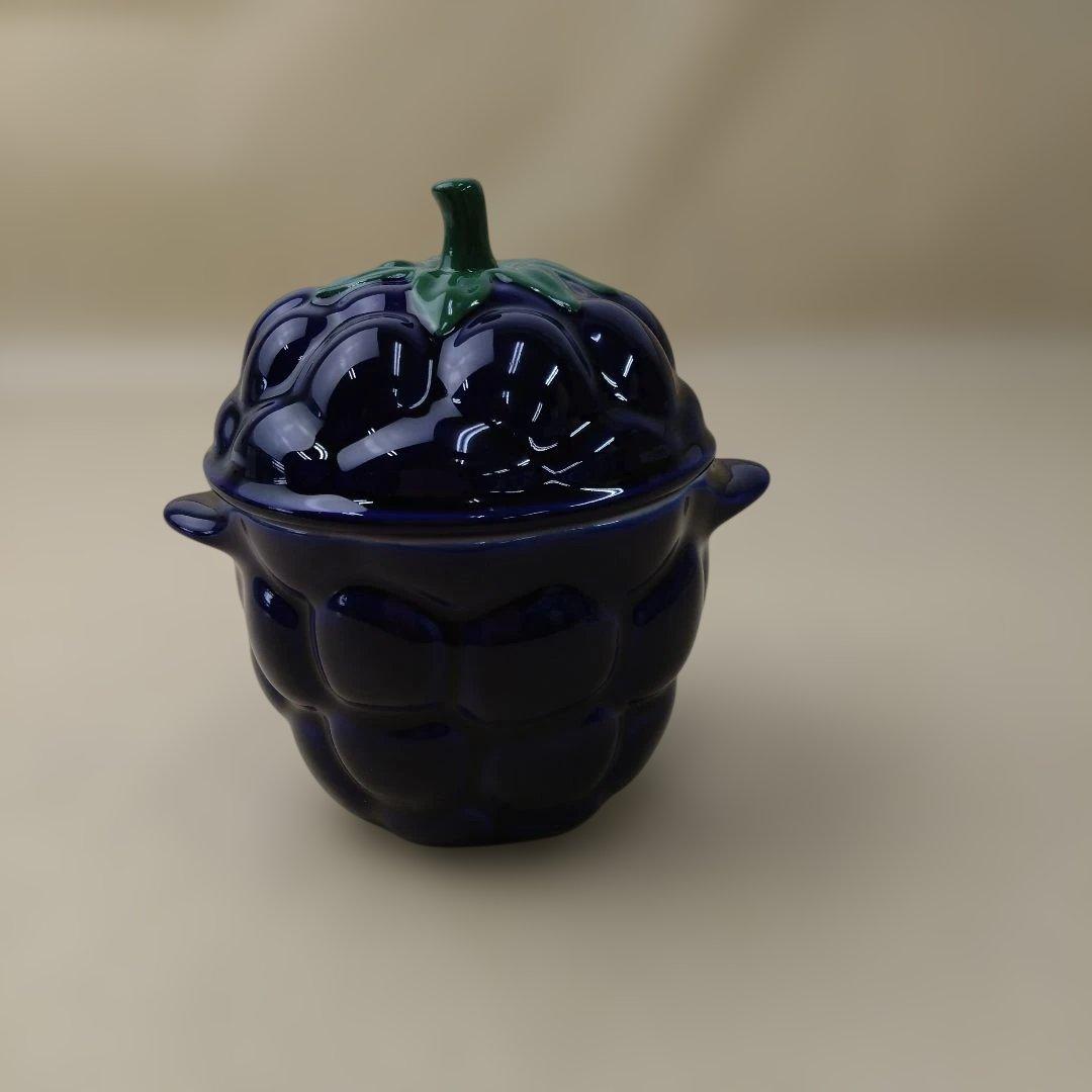 ル・クルーゼ　ミニココット　ブラックベリー　 箱なし 廃盤品