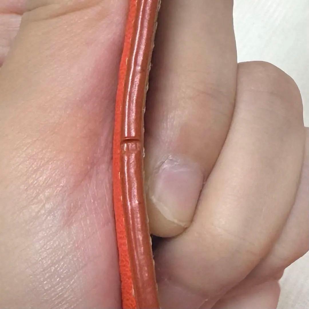 COACH アクセサリーポーチ　ワンショルダー　シグネチャー　オレンジ