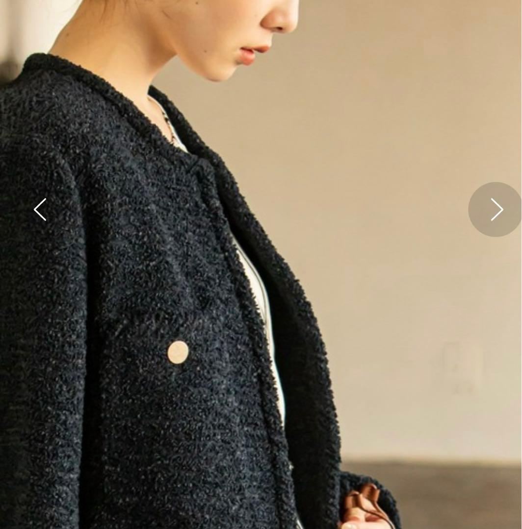 NOBLE ソフトツイードジャケット セレモニー