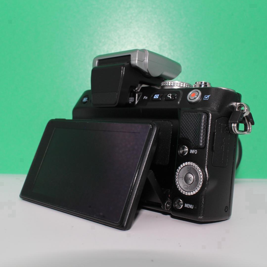 【動作確認済・S数少7207】OLYMPUS E-PL3 ストロボ付